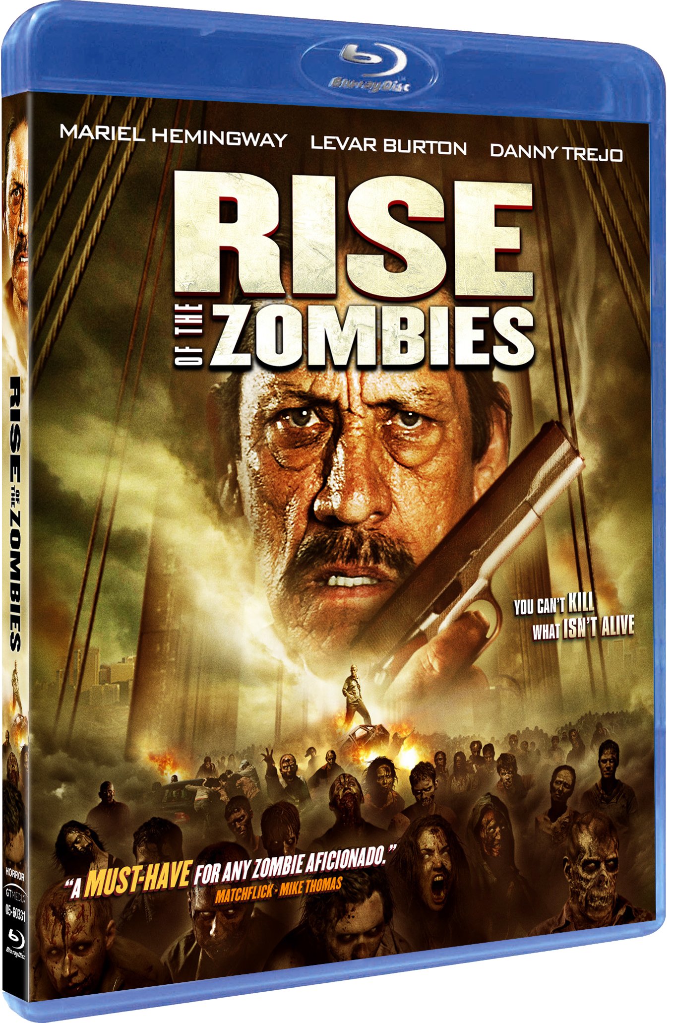 Rise of the Zombies Blu-ray - Horror Movie for Halloween Night | Post-Apocalyptic Thriller Film Collection