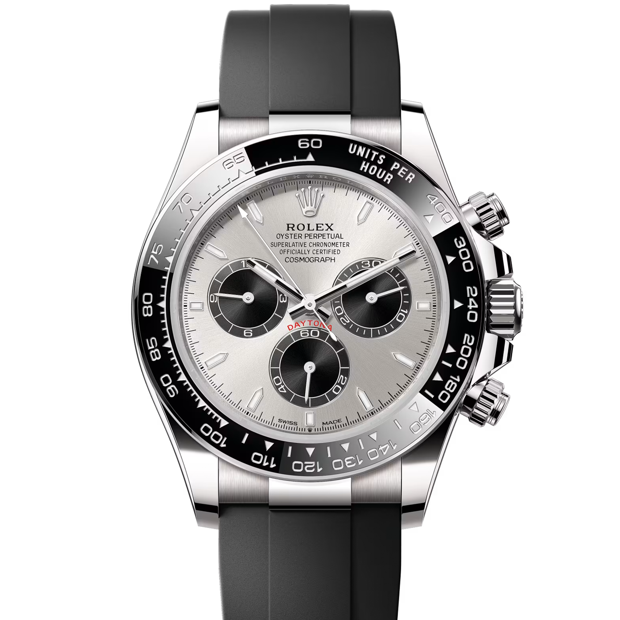 Rolex Daytona 126519LN Ghost Steel Dial Oysterflex Bracelet Men's Luxury Watch - Perfect for Business, Gifting & Special Occasions