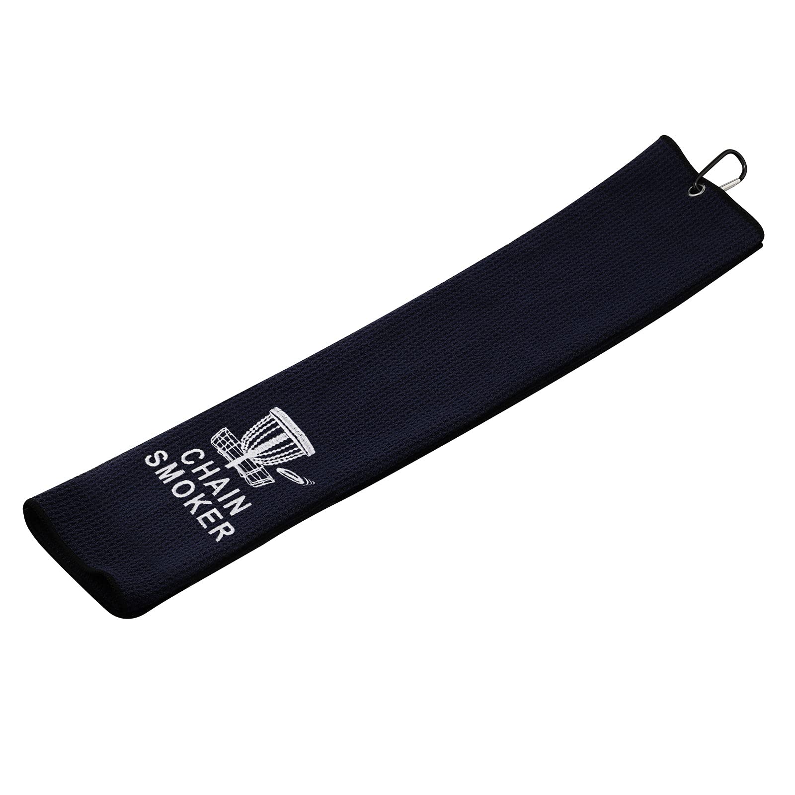 Premium Disc Golf Towel with Clip - Embroidered Sports Towel for Golfers & Chain Smokers - Perfect for On-Course Use & Outdoor Activities