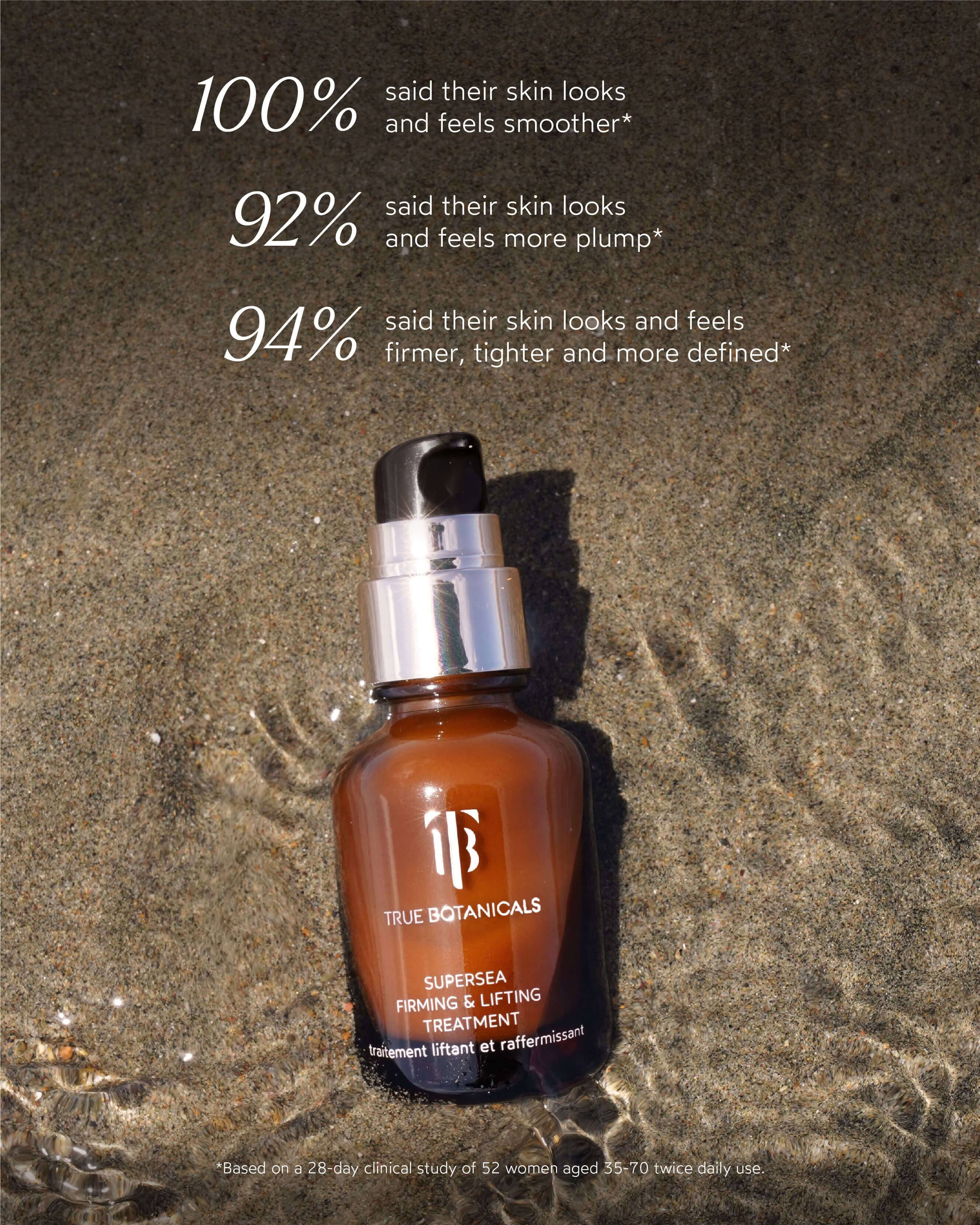 SuperSEA Firming & Lifting Serum for Face - Anti-Aging & Hydrating Facial Treatment - Perfect for Night Skincare Routine & Daily Moisturizing
