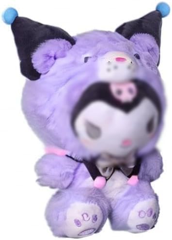 9 Inch Soft Plush Stuffed Animal Toy - Cute Cartoon Anime Doll for Kids, Girls, Children | Perfect Christmas Birthday Gift for Fans (Purple) | Great for Cuddling, Bedroom Decor, Party Favors & Collectibles