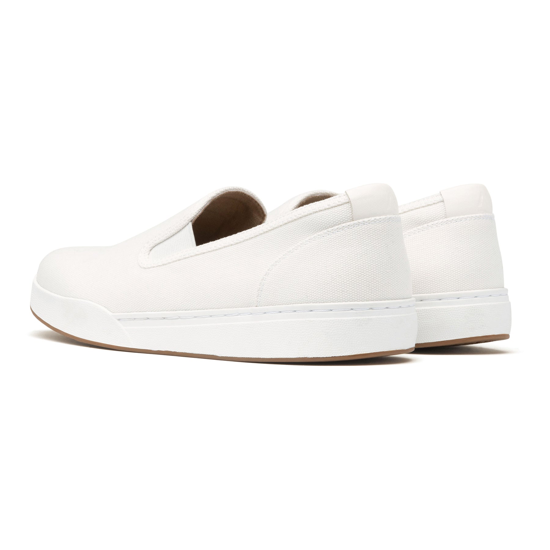 Abeo Ayla Neutral White Canvas Shoes - Comfortable & Stylish Sneakers for Women - Perfect for Casual Wear, Walking & Everyday Outfits