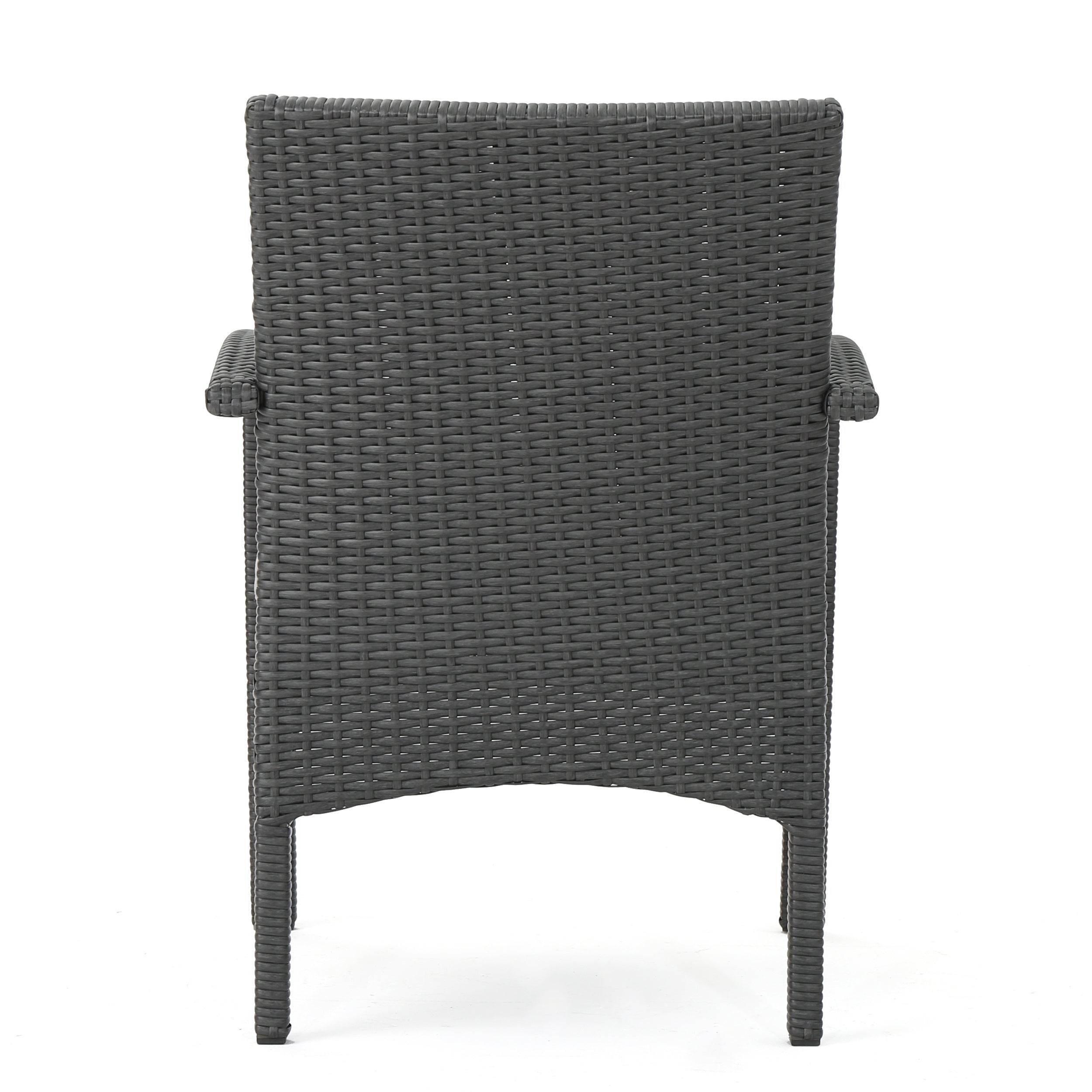 Cordoba KD Wicker Chair - Handwoven Rattan Outdoor Patio Furniture for Garden, Poolside, or Balcony Relaxation