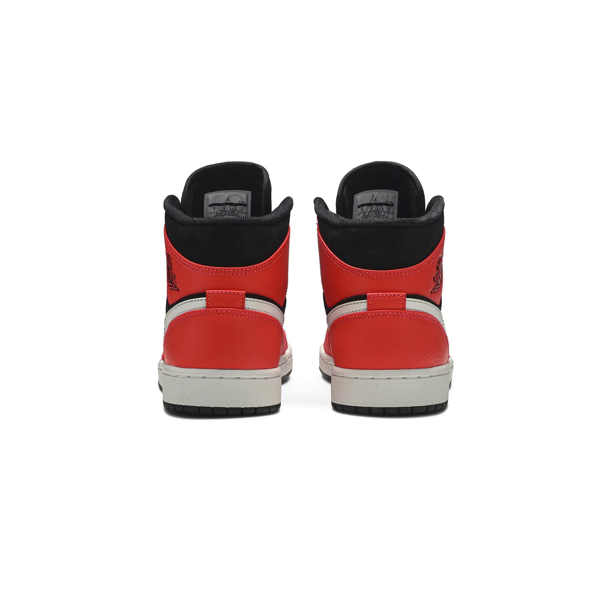Air Jordan 1 Mid 'Infrared 23' Men's Basketball Shoes - Retro Style Sneakers for Casual Wear & Street Fashion | Perfect for Basketball, Gym & Everyday Outfits