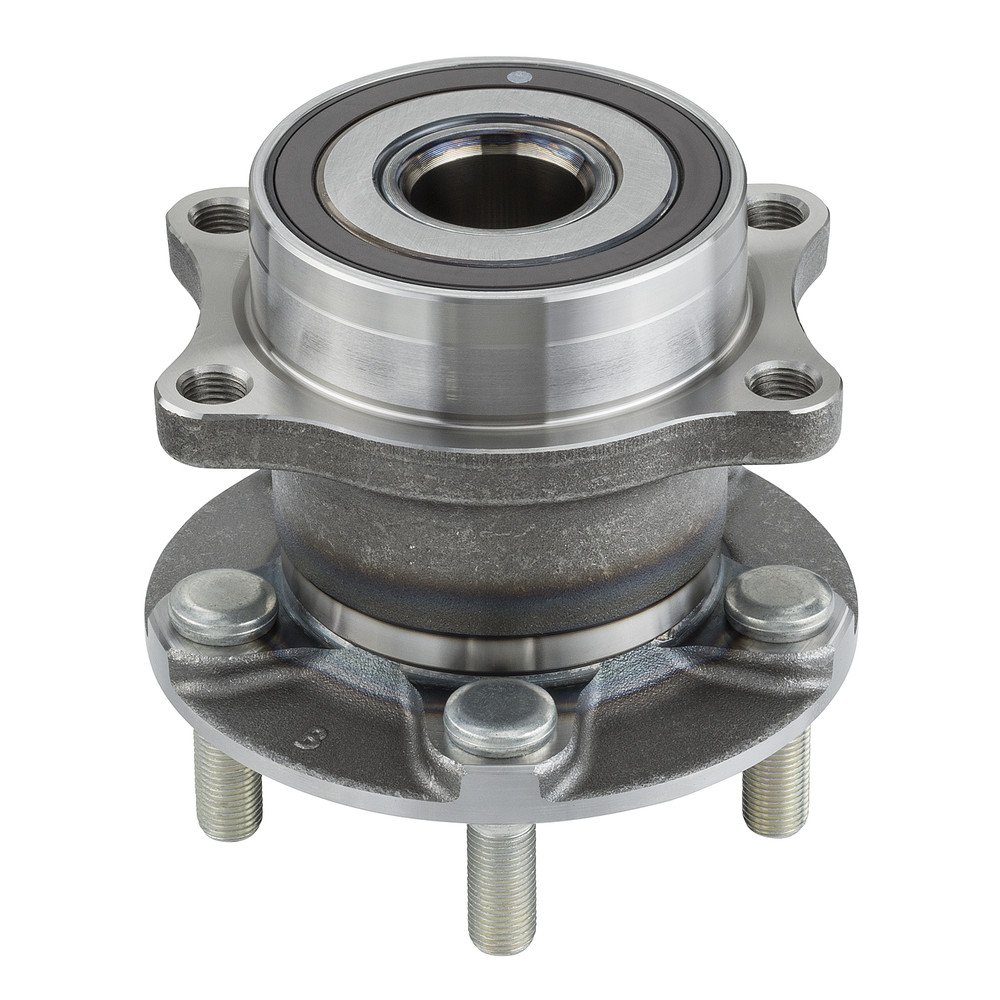 Rear Wheel Bearing and Hub Assembly for 2009 Subaru Impreza WRX 2.5L H4 - Compatible with 512401 - 2 Year Warranty (2 Bearings Included) - Perfect for Off-Roading, Daily Commuting & Performance Upgrades