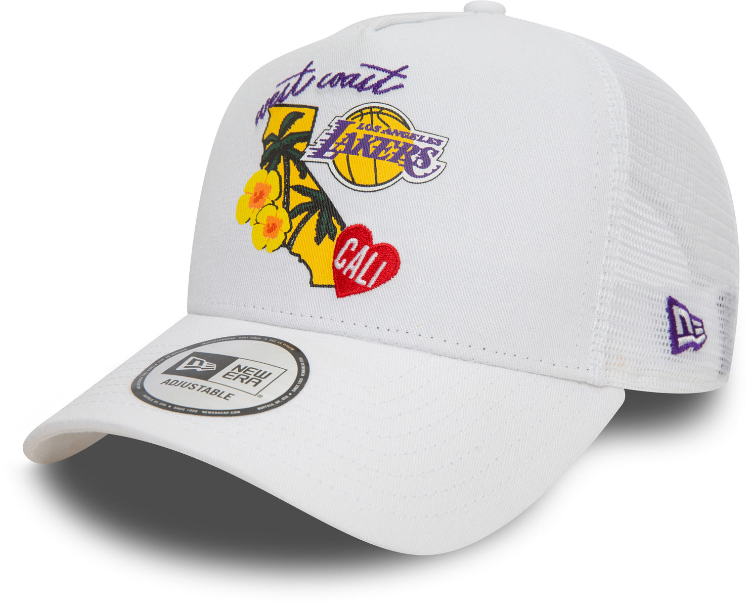 Los Angeles Lakers NBA Snapback Hat - Official Team Logo Trucker Cap for Men & Women - Perfect for Basketball Games, Streetwear & Casual Outfits