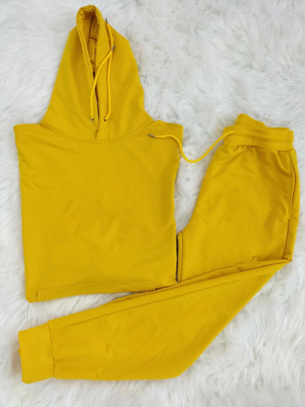 Men's Hooded Two Piece Suit - Premium Cotton Blend Jogger Set with Zipper Jacket | Comfortable Lounge Wear for Home, Gym & Casual Outings (XN4002)