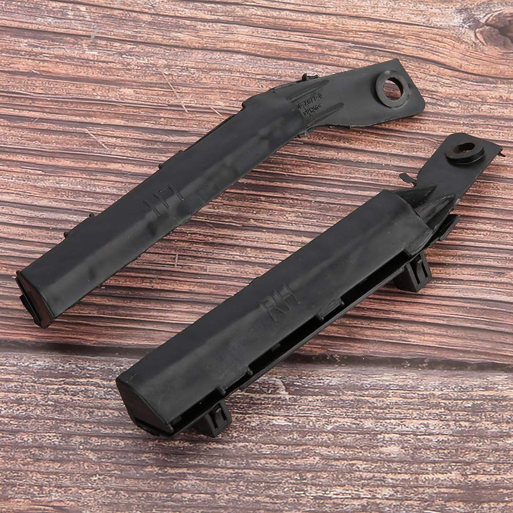 Dweekiy 2pcs Front Bumper Bracket Support for Nissan Versa 2007-2012 | Replacement Car Bumper Reinforcement Bracket | Perfect for Off-Roading & Daily Commuting