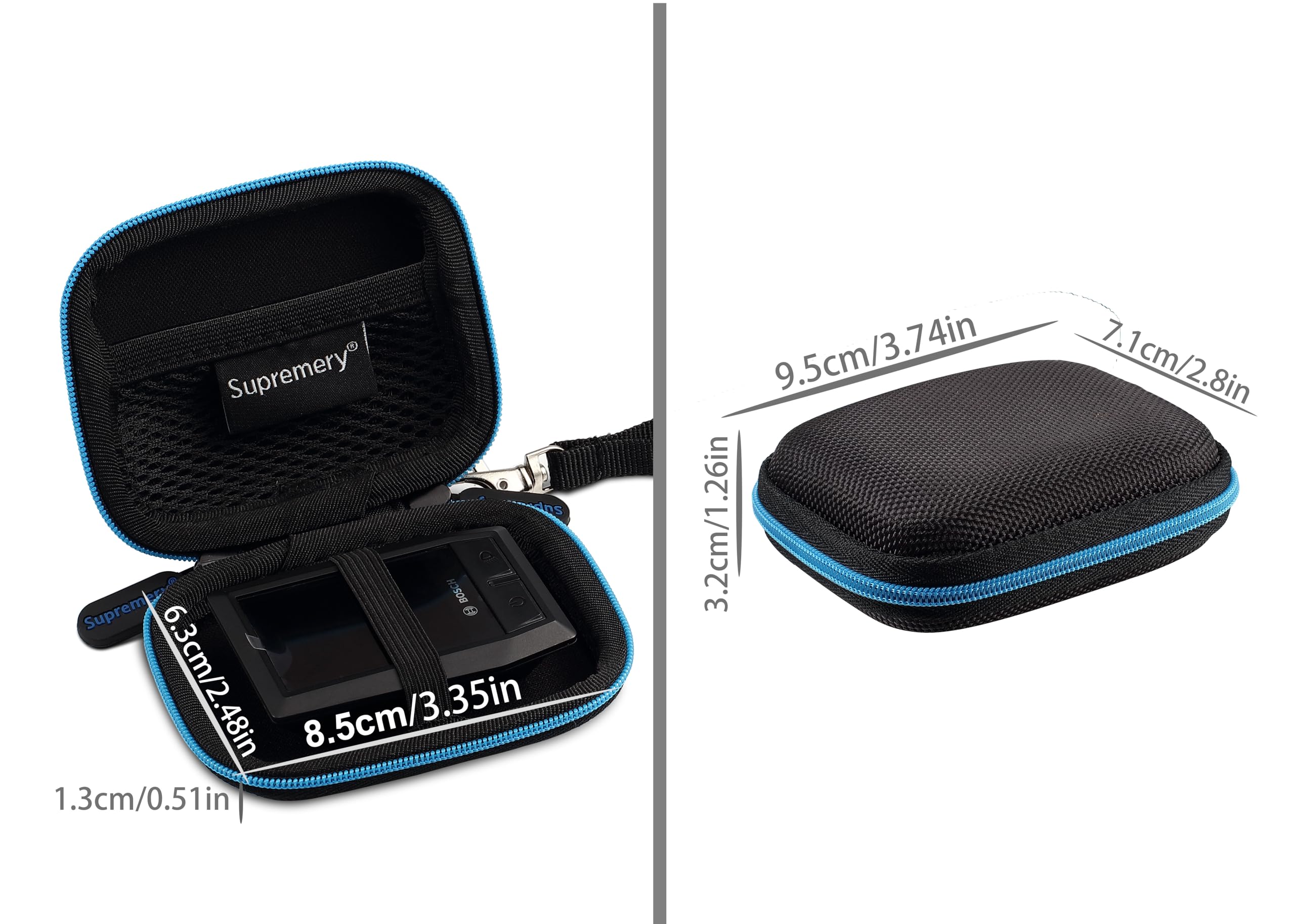 Supremery Protective Case for Bosch Kiox & Kiox 300 On-Board Computer - Durable Carry Bag for Cycling, Mountain Biking & Outdoor Adventures