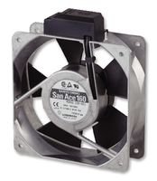 SANYO Denki SANACE 109-602 160mm Axial Cooling Fan 200V AC 230mA - High Airflow Ventilation for Electronics, Servers, and Industrial Equipment