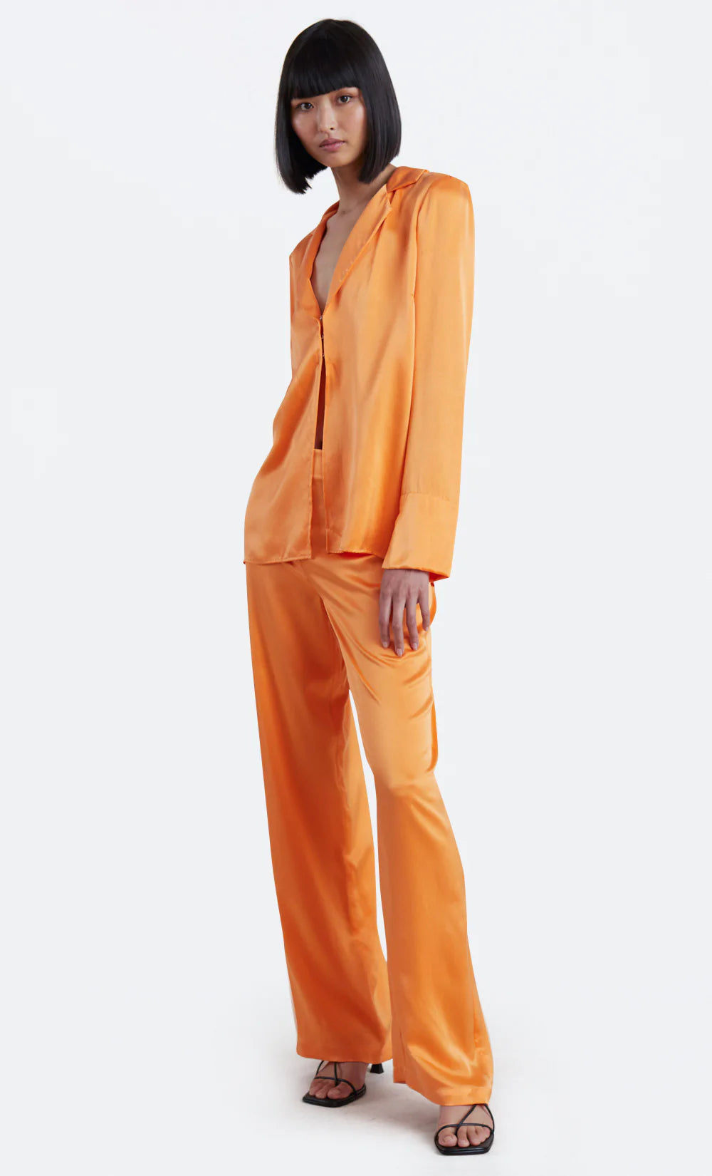 Amber Pant Nectarine - Women's High-Waist Stretch Jeans for Casual & Office Wear | Perfect for Everyday Comfort & Style