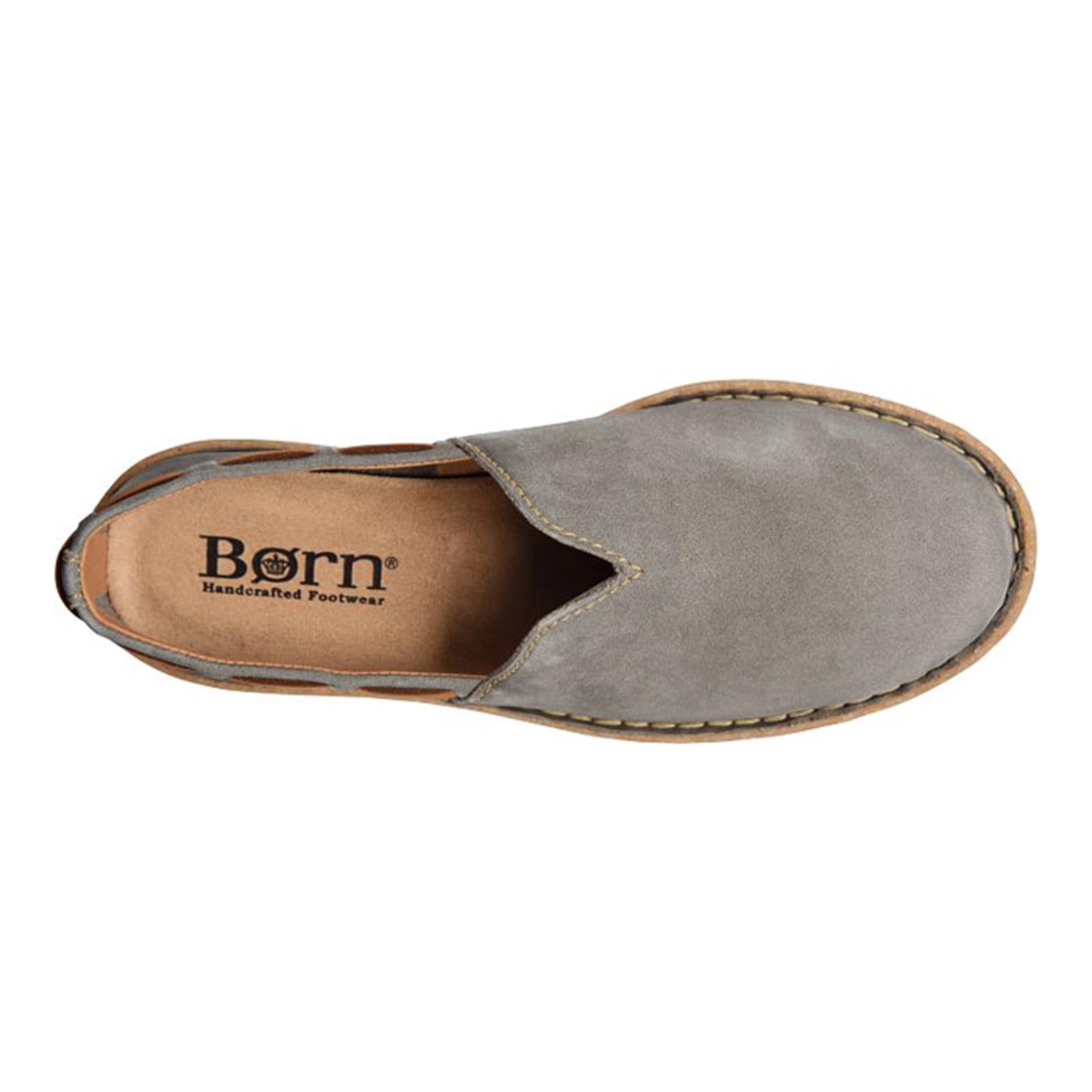 BORN Women's Naya Leather Slip-On Boat Shoes - Comfortable Loafers for Casual Wear, Work & Travel