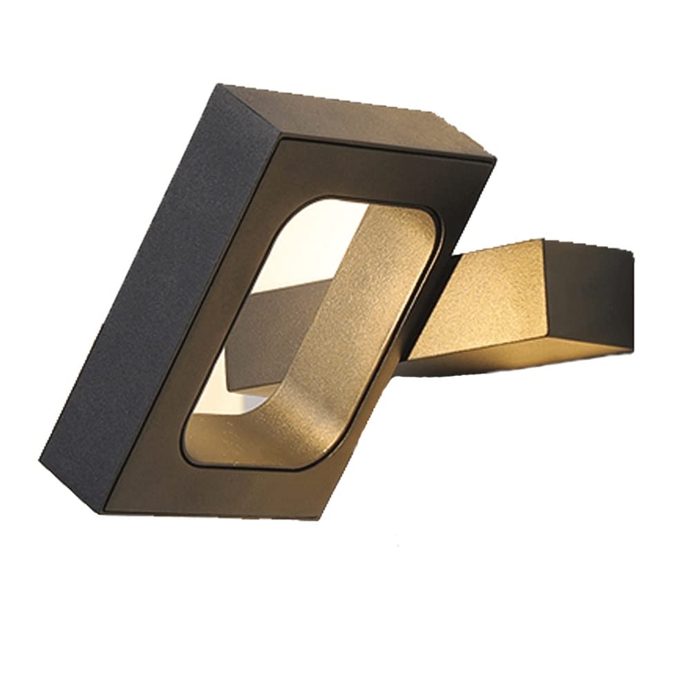 Modern LED Wall Sconce Light - Adjustable Rotatable Bedside Reading Lamp for Bedroom, Headboard Lighting, Living Room, Bathroom & Hallway | Dimmable Indoor Spotlight with Metal Finish for Cozy Ambience (Perfect for Night Reading, Staircase Safety & Decorative Wall Lighting)