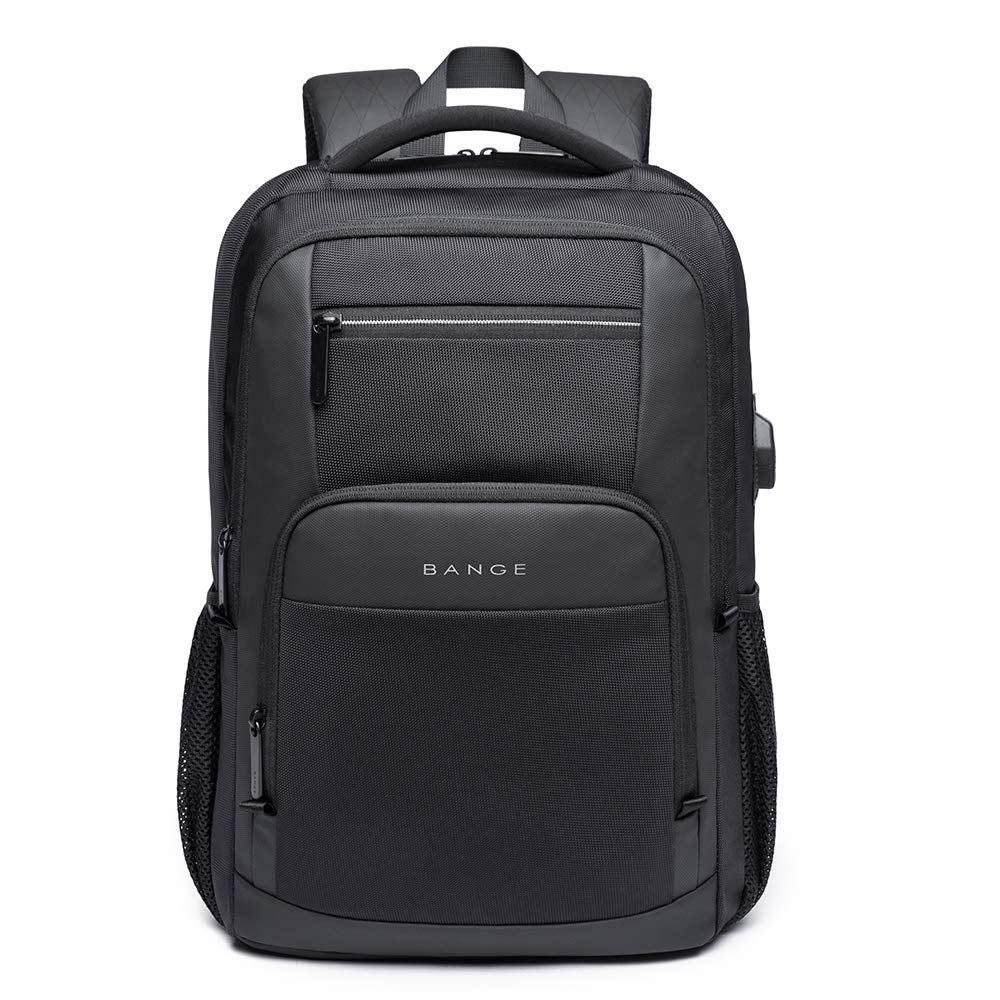 Men's Business Travel Backpack - Unisex Laptop Bag with USB Charging Port | Large Capacity Breathable Backpack for Work, Office & Commuting | Perfect for Business Trips & Daily Use