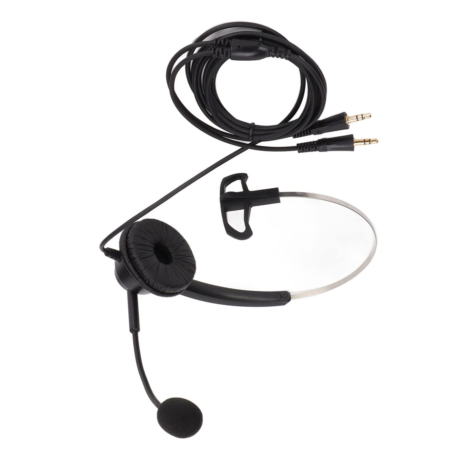 PC Business Headset with Microphone - Mono USB Headset H360-PC for Office & Telecom | Noise Cancelling, Adjustable Headband, Crystal Clear Sound | Perfect for Call Centers, Remote Work & Online Meetings