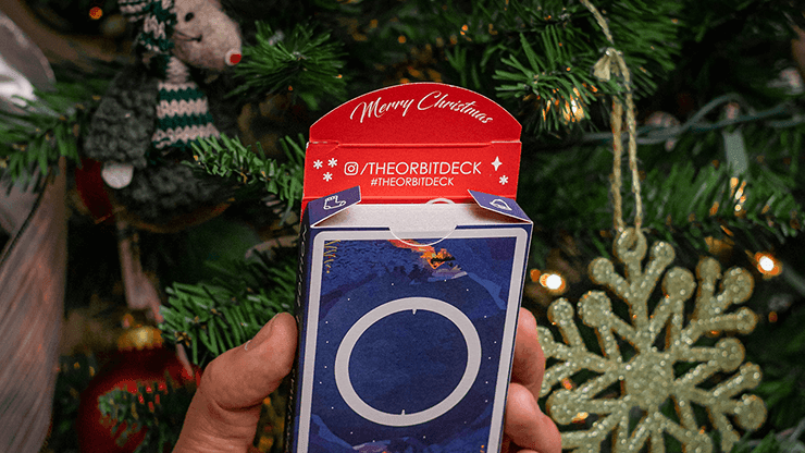 Orbit Christmas Playing Cards - Festive Holiday Deck for Family Games & Magic Tricks | Perfect for Holiday Parties, Stocking Stuffers & Gift Exchanges