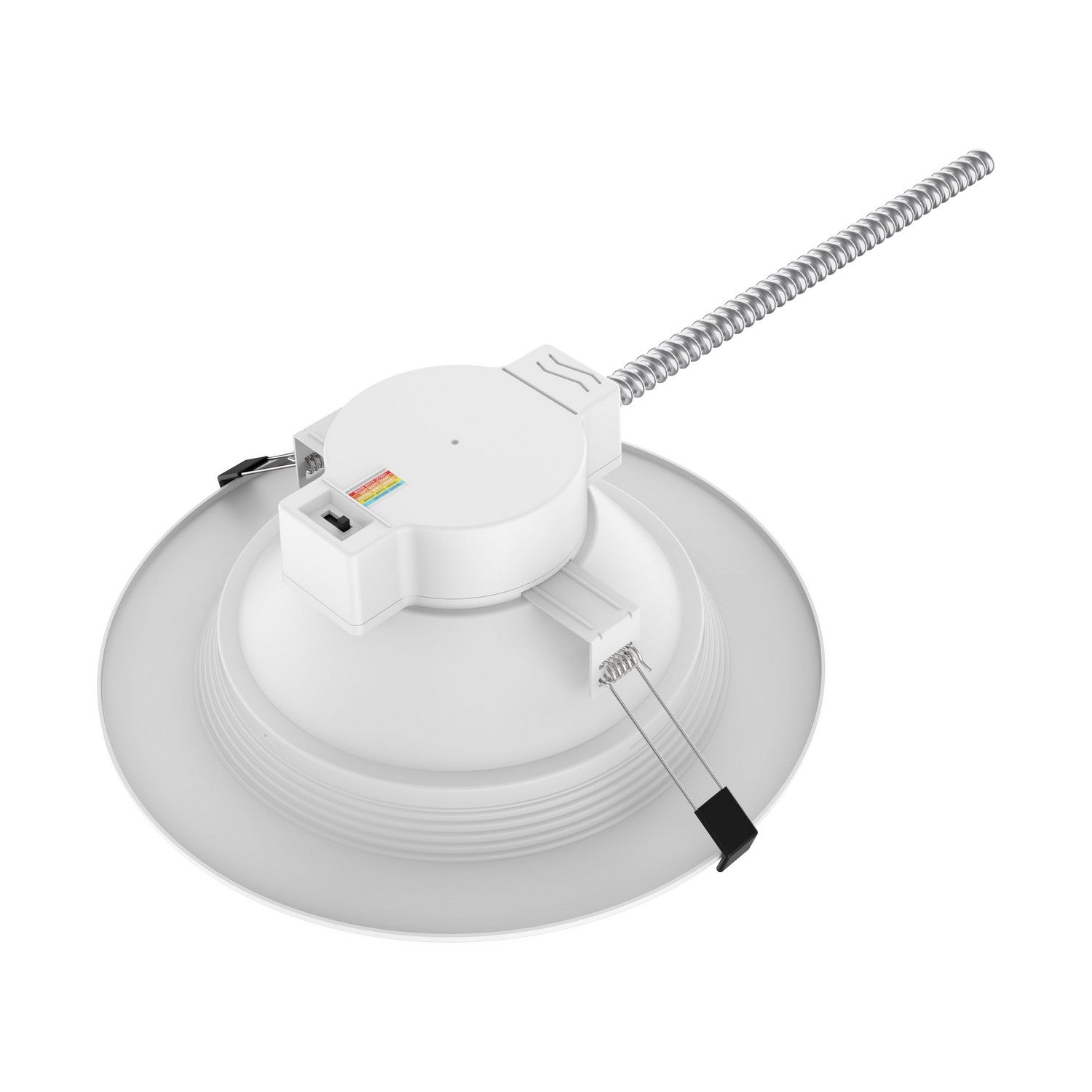 10 Pack Commercial LED Downlight 30W 3500 Lumens 5 CCT Adjustable Baffle Trim 120-277V for Office, Retail Store, and Warehouse Lighting