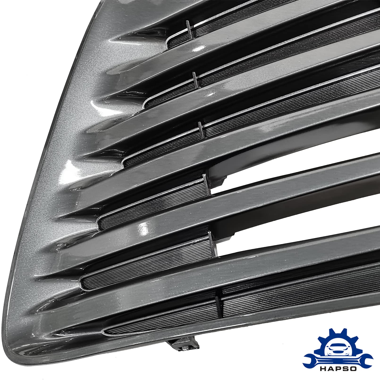 Pearl Grey Front Bumper Lower Grille Replacement for 2015-2017 Toyota Camry LE/XLE Models | ABS Plastic TO1036158 & 5311206260 | Perfect for Car Restoration & Custom Upgrades
