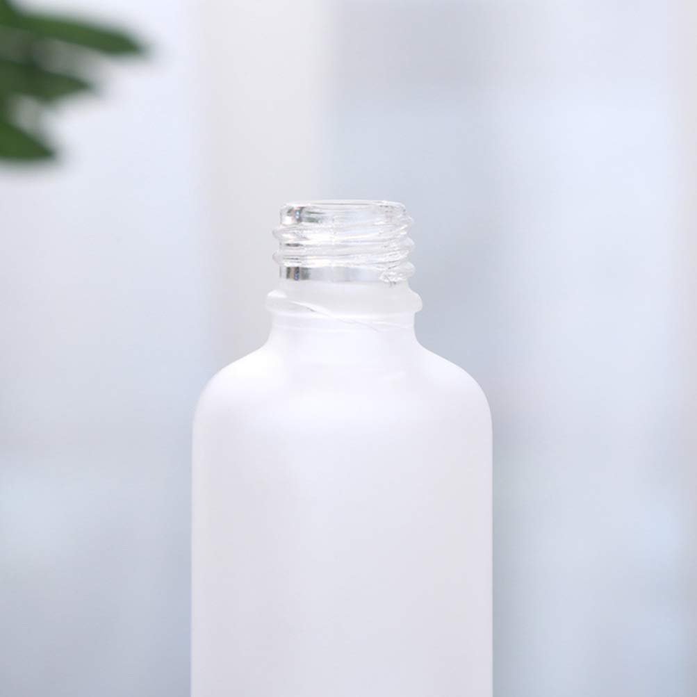 5pcs Travel-Sized Glass Dropper Bottles for Essential Oils & Cosmetics - Leak-Proof Refillable Containers with Eye Droppers - Perfect for DIY Skincare, Aromatherapy & Travel Toiletries