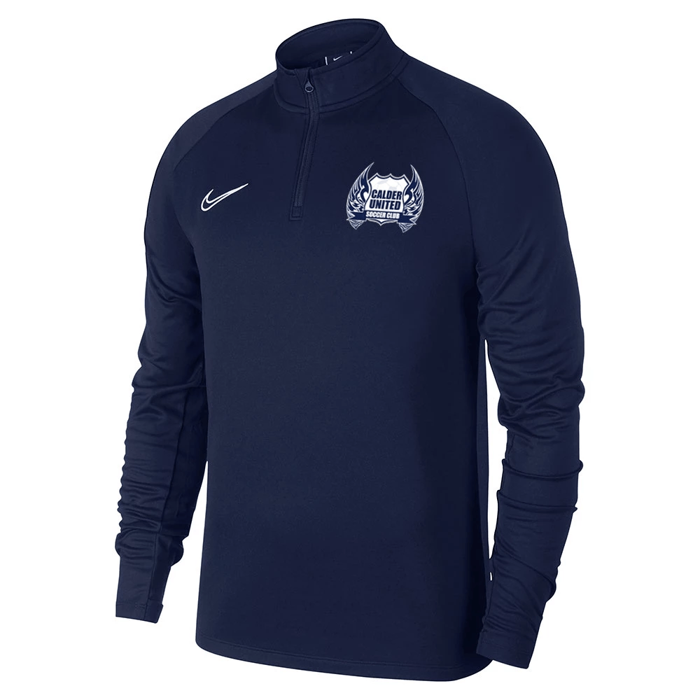 Nike Academy 19 Midlayer Jacket - CALDER UNITED FC Training Top - Lightweight Breathable Soccer Jacket for Men & Women - Perfect for Football Practice, Gym Workouts & Outdoor Sports