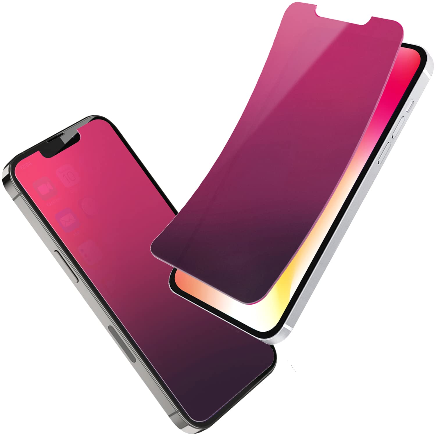 iPhone 12 Pro Max 6.7-Inch Privacy Screen Protector - Anti-Glare, Blue Light Filter & Gradient Color Privacy Screen for Eye Protection | Perfect for Office, Gaming & Outdoor Use