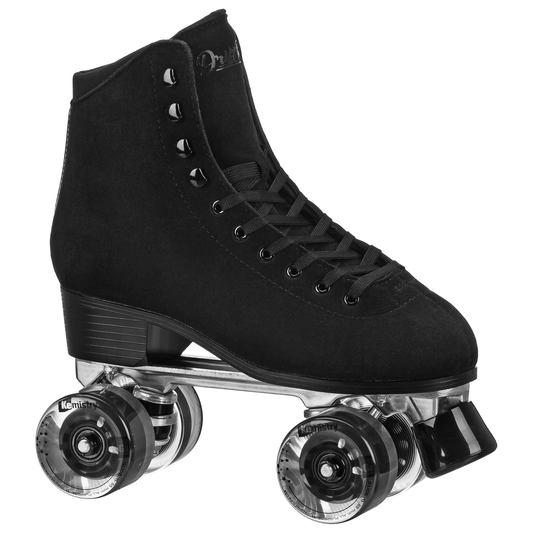 Driftr Classic Freestyle Men's Roller Skates - Comfortable Quad Skates for Adults with Adjustable Toe Stops | Perfect for Outdoor Rinks, Roller Derby & Fitness Skating