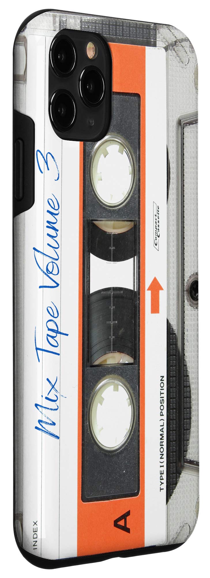 Vintage 1980s Style Cassette Phone Case for iPhone 11 Pro - Retro Design, Durable Protection for Everyday Use & Travel