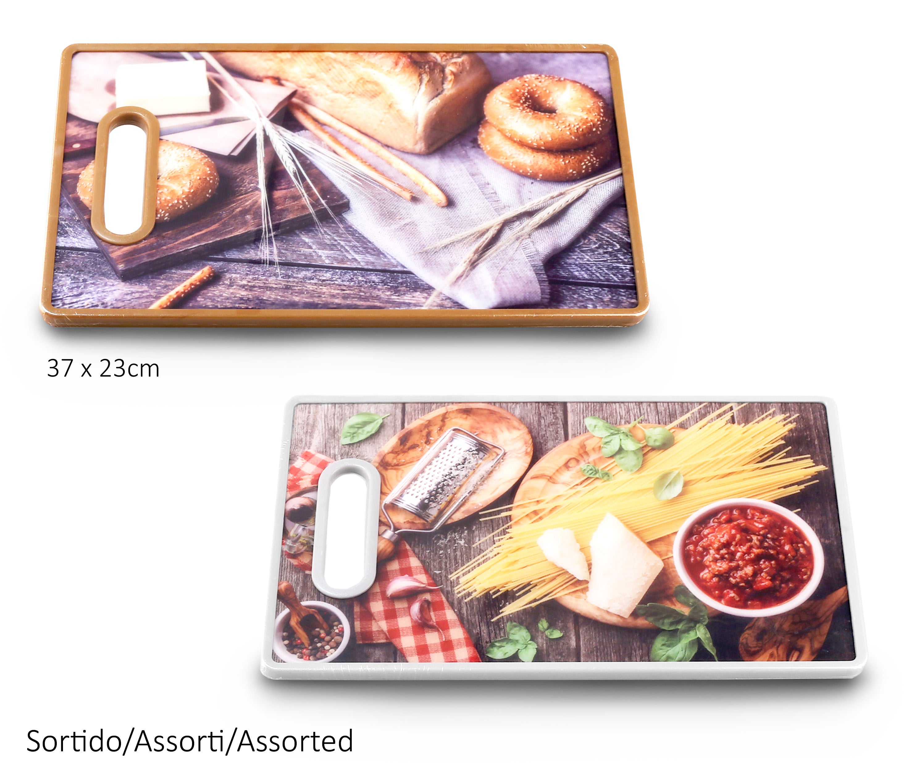 14.5-Inch Plastic Cutting Board - Durable, Non-Slip Kitchen Chopping Board for Meat, Vegetables & Fruits | Perfect for Home, Restaurant & Outdoor Cooking