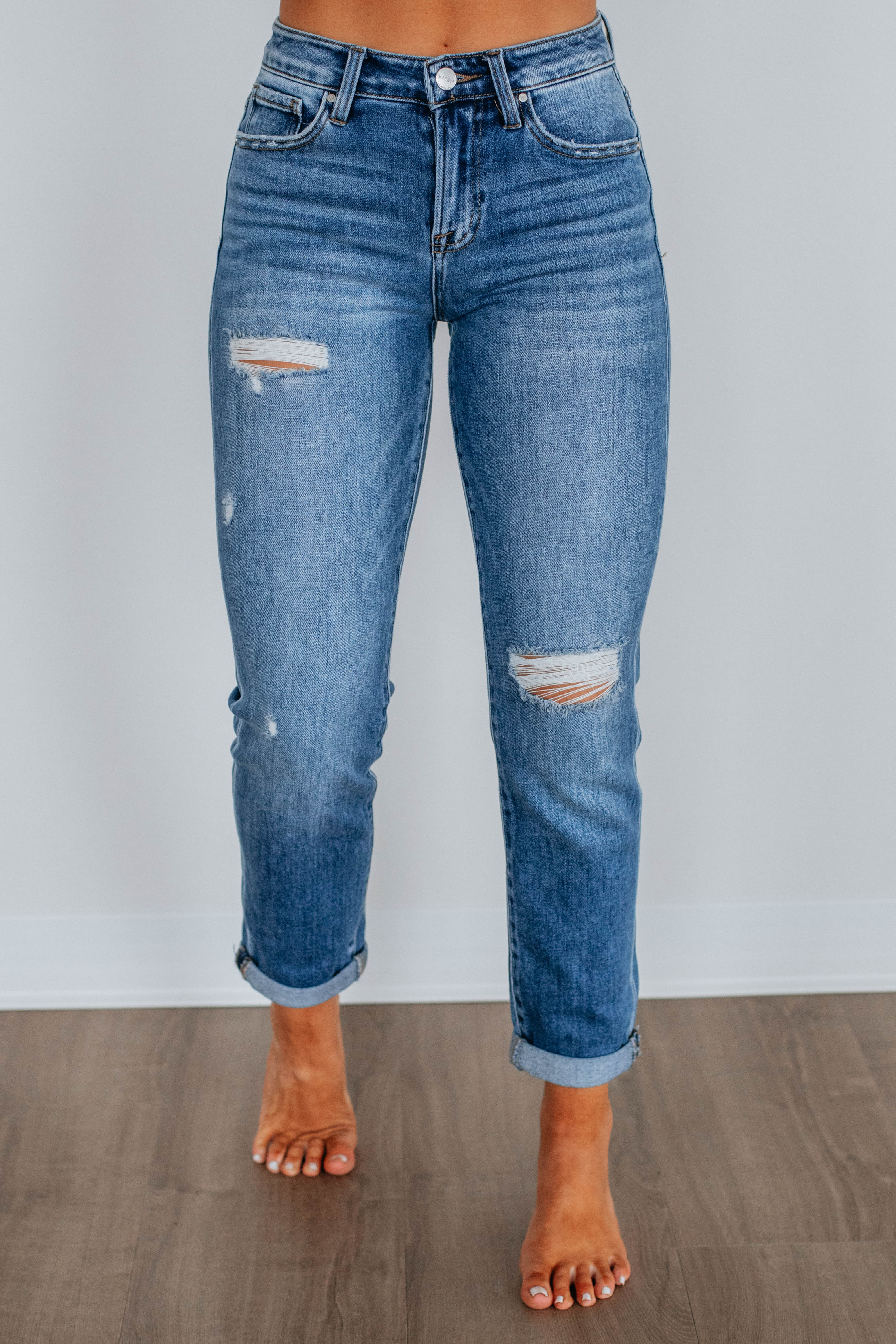 Cecile Risen Women's High Waist Skinny Jeans - Stretch Denim Pants for Everyday Comfort | Perfect for Work, Casual Outings & Date Nights