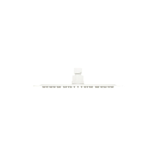 Fienza 411125MW Kaya Round Shower Head in Matte White - High Pressure Rainfall Showerhead for Bathroom & Spa Relaxation