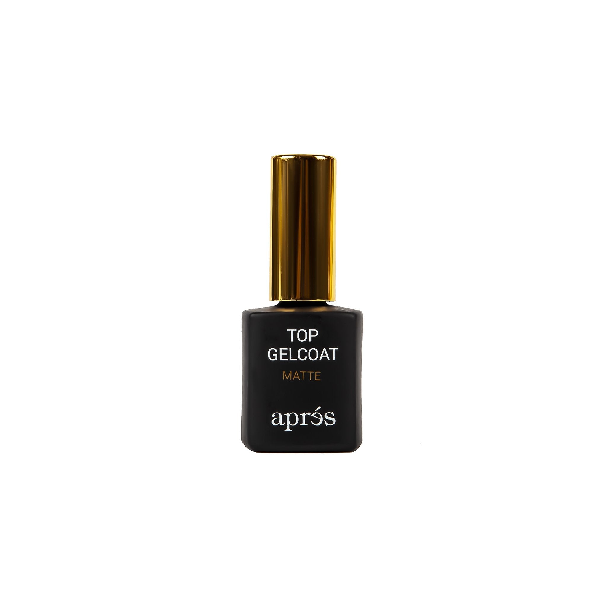 Apres Non-Wipe Matte Top Gel Coat - Long-Lasting Shine for Nails - Perfect for Gel Manicures, DIY Nail Art & Salon Professionals