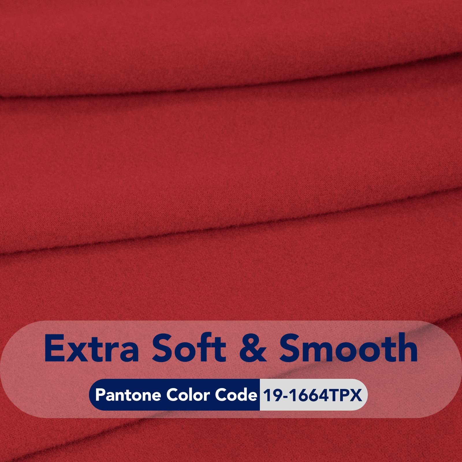 PureFit Super Stretch 3-Seater Recliner Sofa Cover with Pockets - Non-Slip Soft Washable Spandex Slipcover for Reclining Furniture Protection (Red) | Perfect for Homes with Kids & Pets, Living Room Furniture Protection