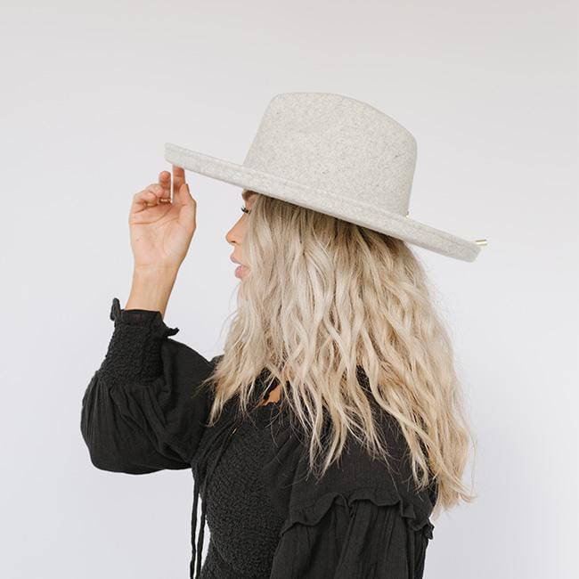 Stylish Cara Loren Pencil Brim Fedora Hat for Women - Fashionable Sun Hat for Outdoor, Beach, and Summer Occasions