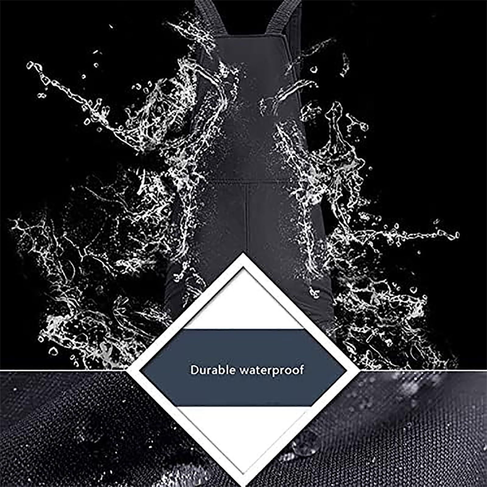 Women's Insulated Waterproof Snow Bibs - Windproof Ski Overalls with Pockets for Snowboarding & Winter Sports | Perfect for Skiing, Snowboarding & Cold Weather Adventures