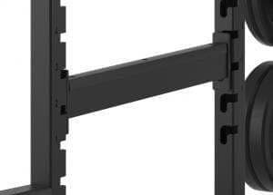Precor Discovery Series Power Rack (DBR0610) - Heavy Duty Home Gym Equipment for Strength Training & Weightlifting - Perfect for Garage Gyms & Home Workouts