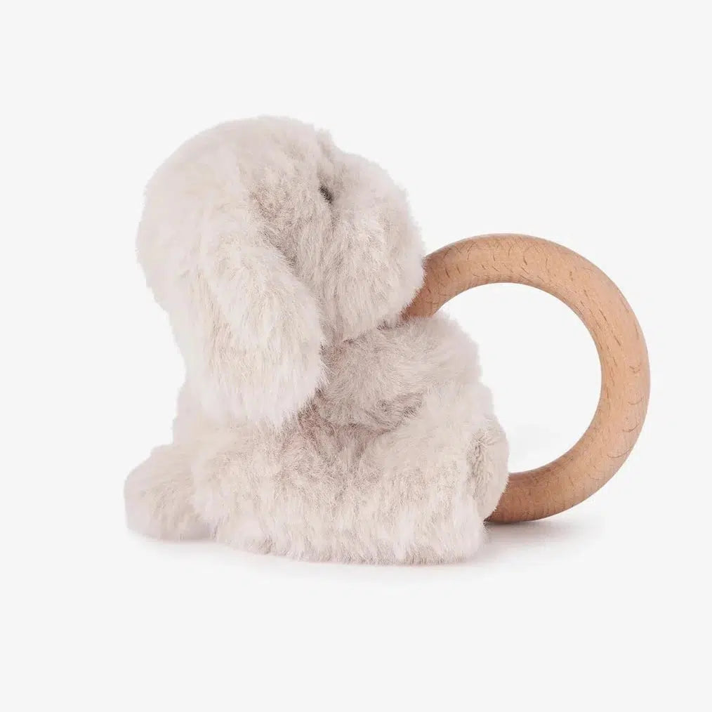 Soft Plush Puppy Ring Rattle Toy for Babies - Cute & Safe Teething & Sensory Development Toy for Newborns & Infants | Perfect for Playtime, Nursery Decor & Baby Shower Gifts