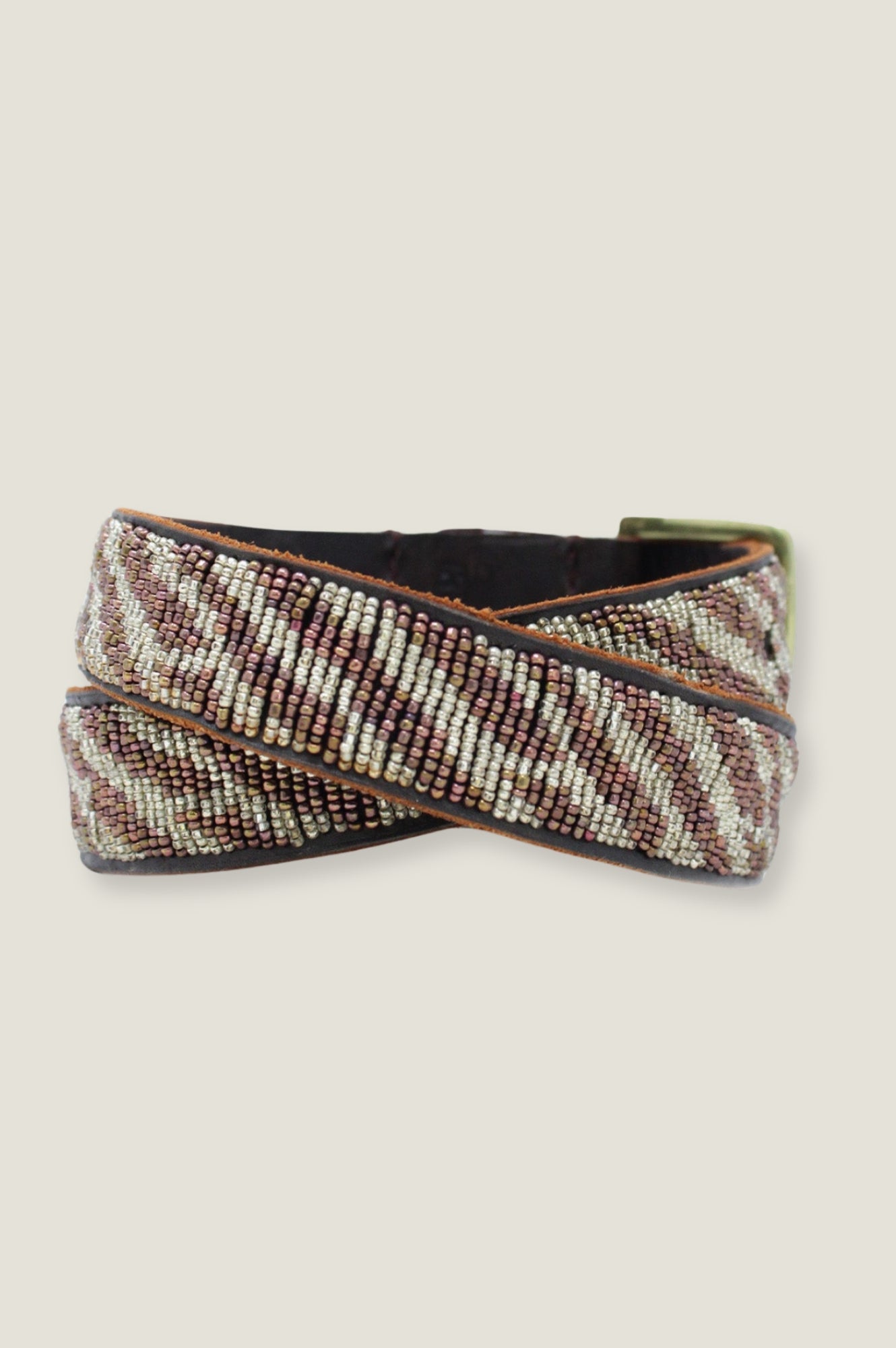 Stylish Bronze Zebra Print Belt for Men & Women | Fashionable Animal Pattern Accessory | Perfect for Casual Outfits, Jeans, and Dresses