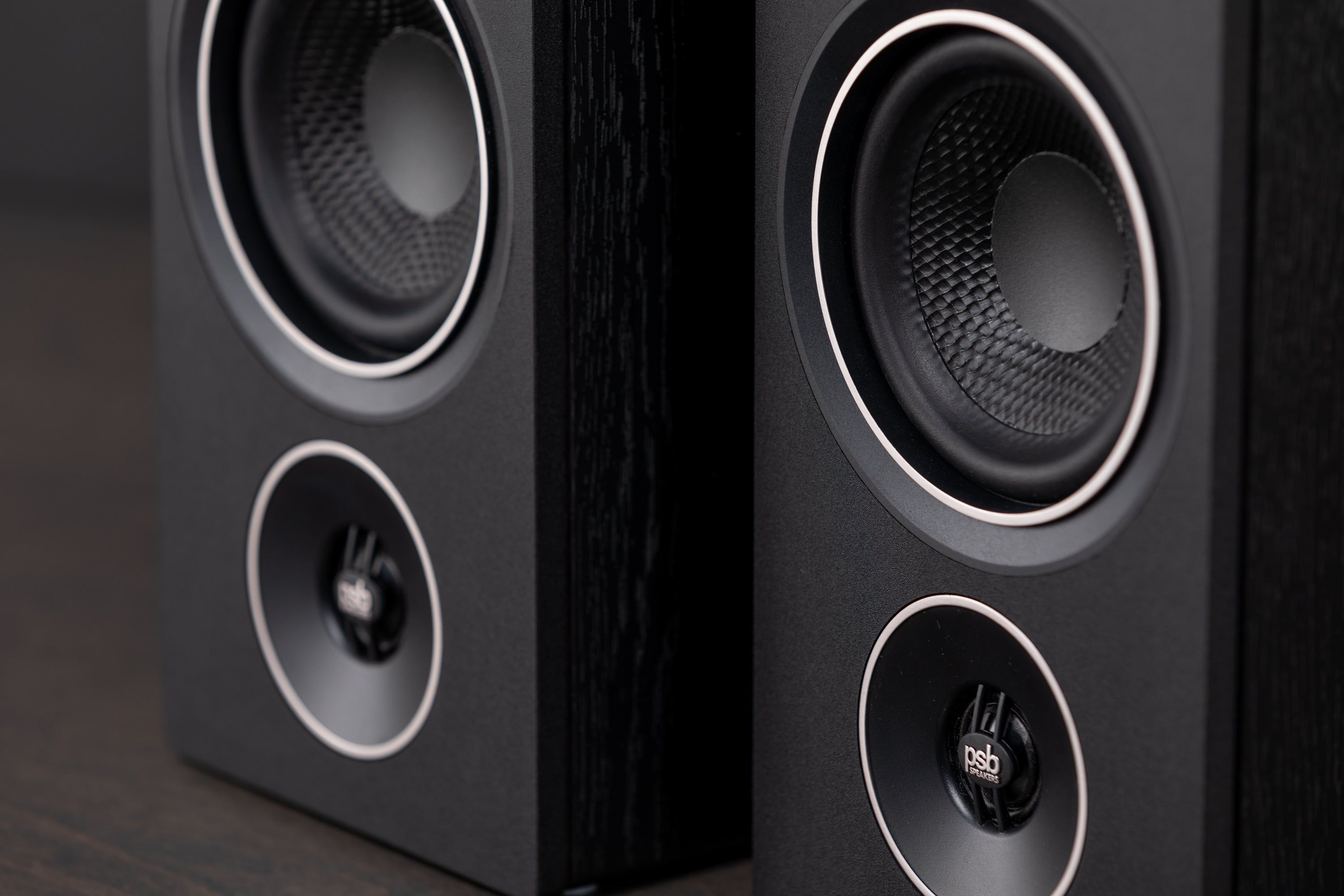 PSB Alpha P3/P5 Compact Bookshelf Speakers - High-Fidelity Audio for Home Theater & Music Listening - Perfect for Small Spaces & Desktop Setups