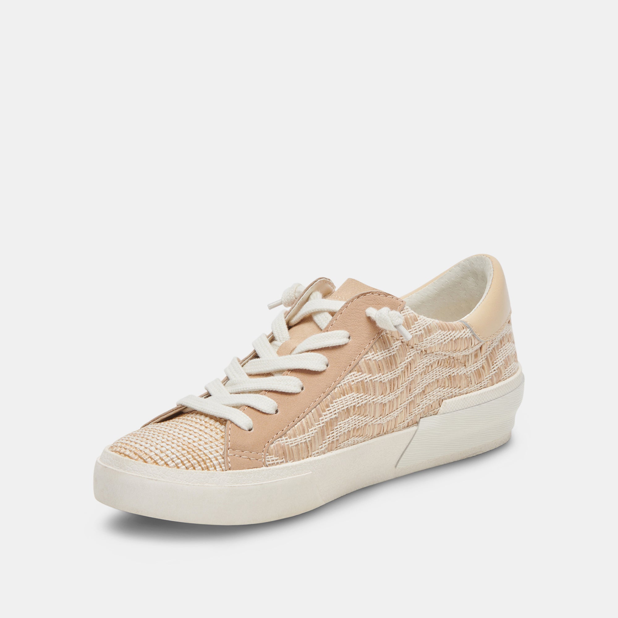 ZINA Women's Sneakers - Comfortable Wheat Raffia Casual Shoes for Walking, Running & Everyday Wear | Breathable & Lightweight Design for Outdoor Activities, Travel & Work
