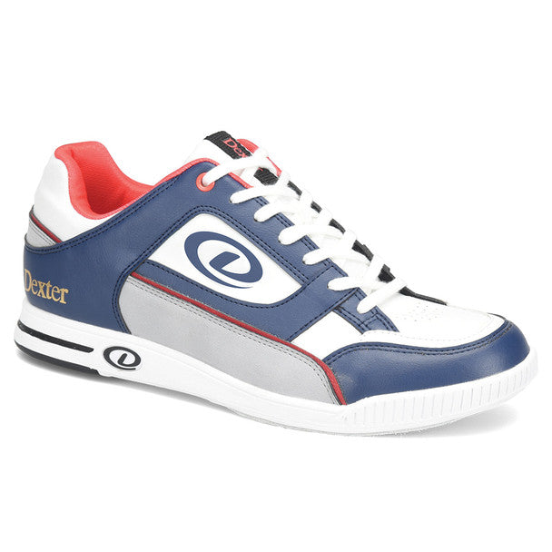 Dexter Men's Royal Bowling Shoes for Men - Navy/White/Grey - Comfortable & Durable for League Play & Casual Bowling