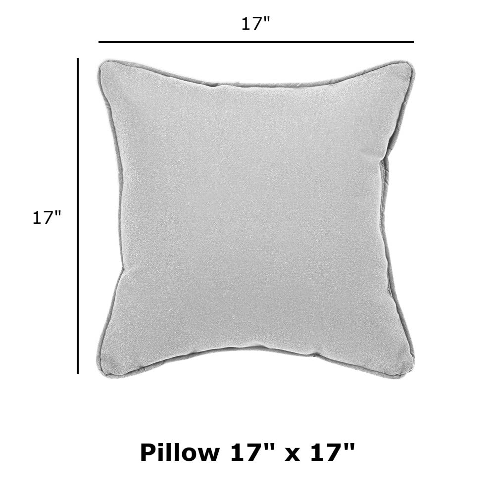 Outdoor Allodalla Oasis 5-Piece Waterproof Cushion Set - Patio Furniture Cushions for Garden, Poolside & Deck Lounge Chairs