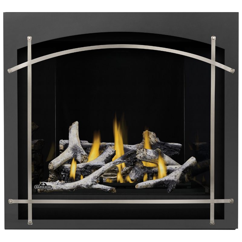 Napoleon Altitude X 36 Inch Direct Vent Gas Fireplace - AX36 Model | Indoor Home Heating Solution for Living Rooms & Bedrooms