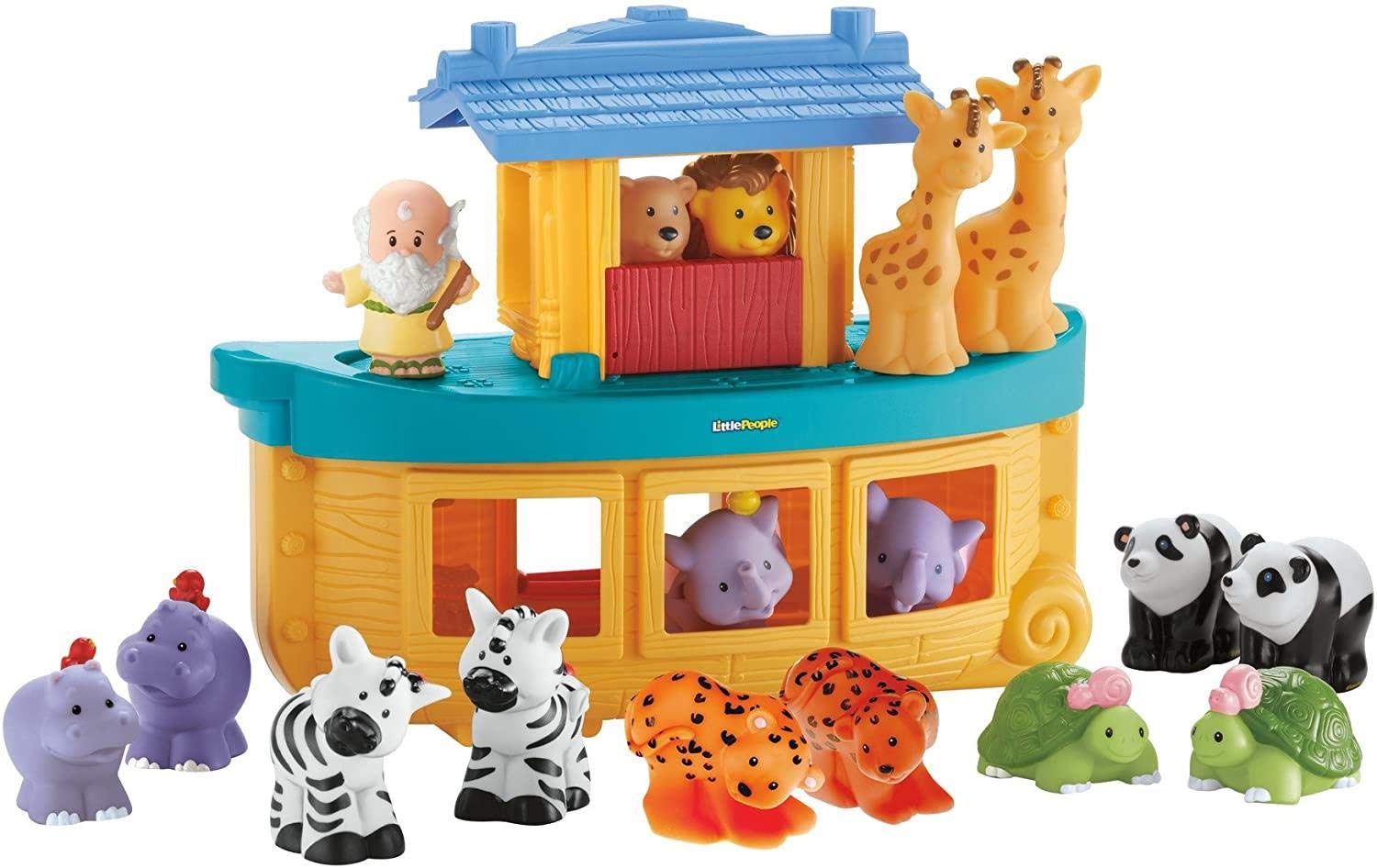 Fisher-Price Little People Noah's Ark Gift Set - Interactive Biblical Toy for Toddlers Ages 1-5 Years | Perfect for Christian Storytelling, Sunday School & Imaginative Play