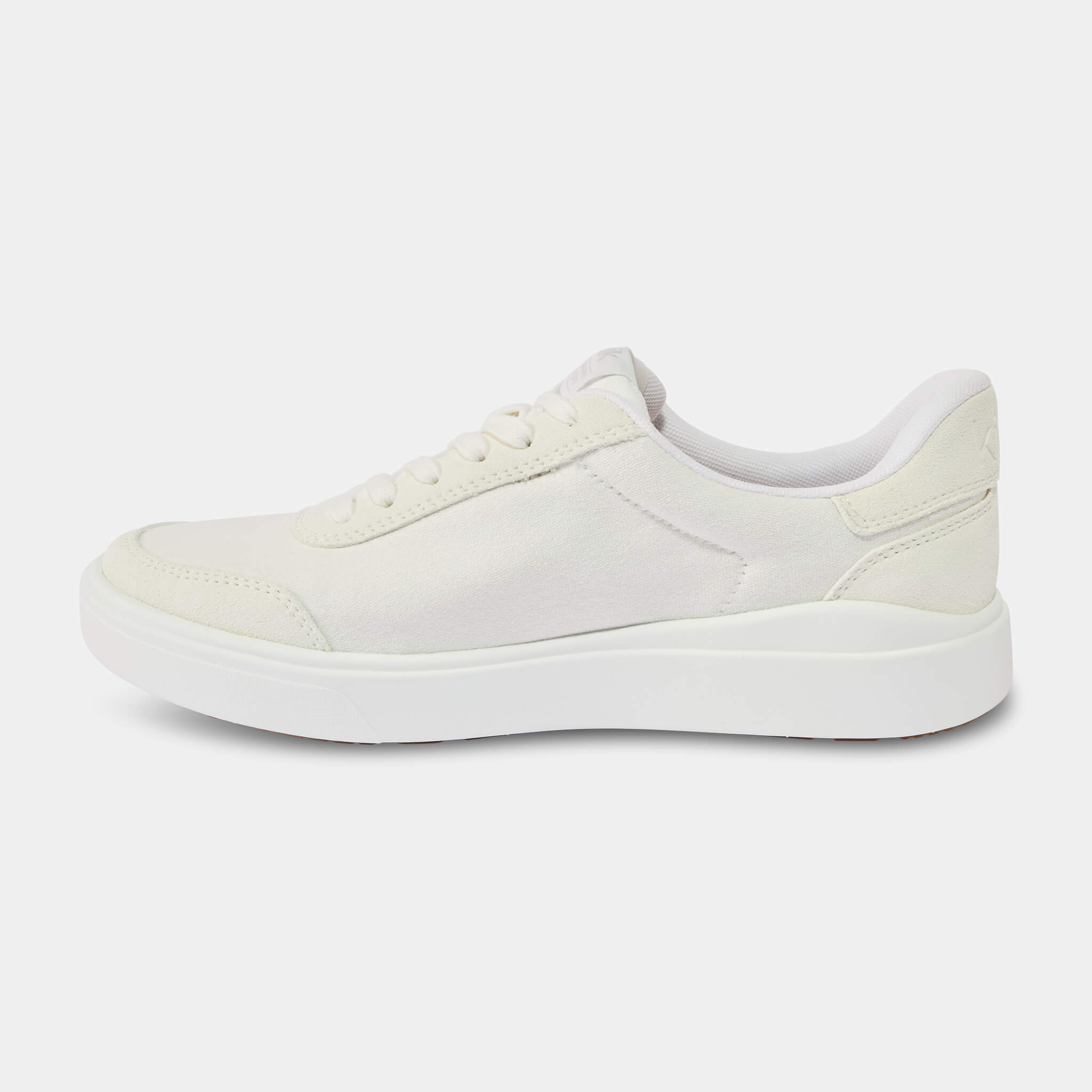 Women's Prague 2 Sneakers - Bright White Comfortable Casual Shoes for Walking, Running & Everyday Wear | Perfect for Work, Gym & Outdoor Activities