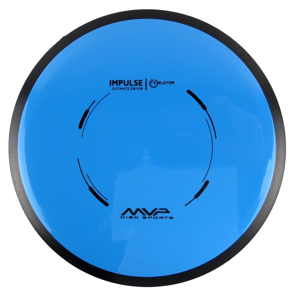 MVP Disc Sports Neutron Impulse Disc Golf Driver - Premium Distance Driver for All Skill Levels (Colors Vary) | Perfect for Long Drives, Tournament Play & Recreational Disc Golf