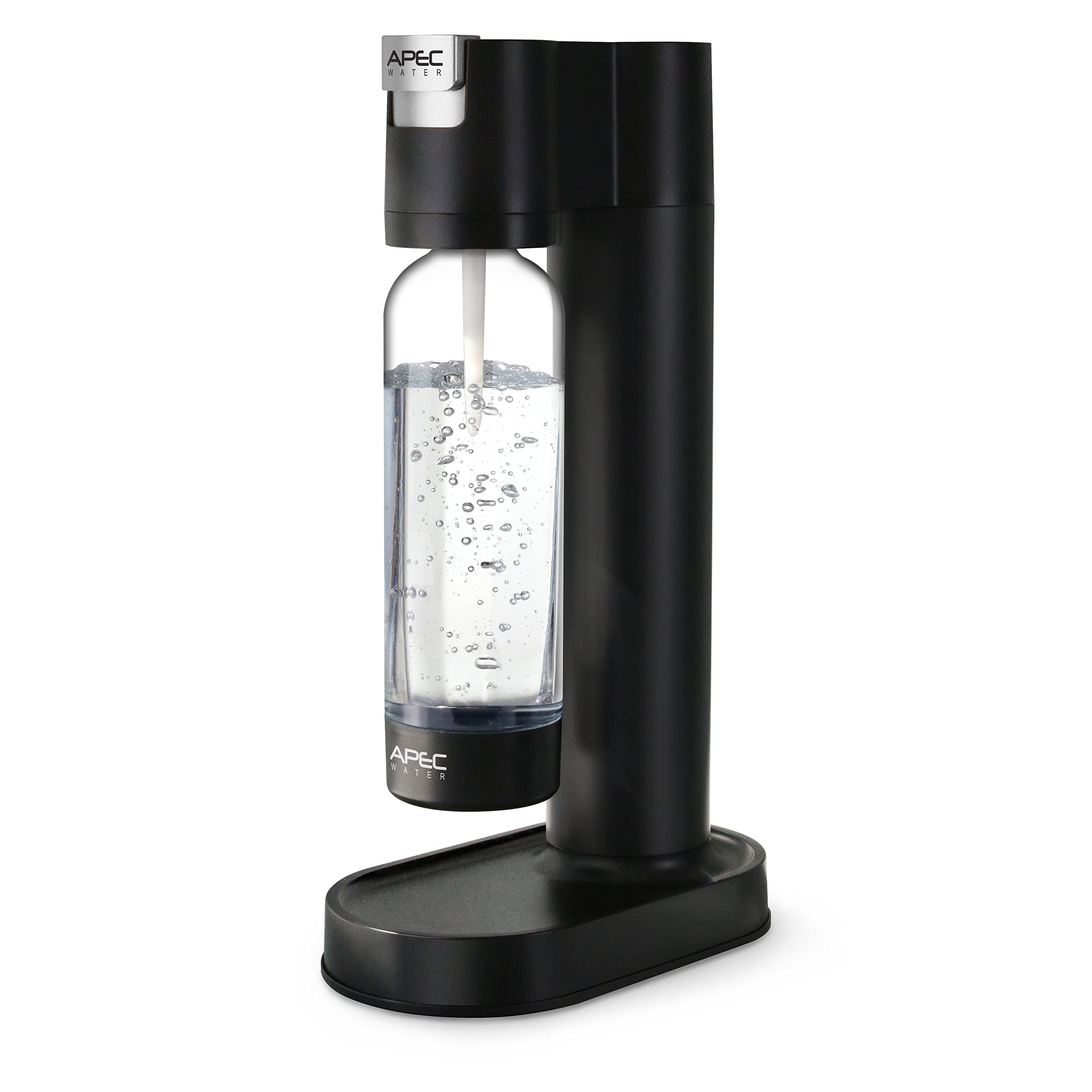 APEC Sparkle Home Soda Maker Machine - 0.8L Carbonated Water Maker for Sparkling Water, Soda & DIY Drinks | Premium PET Bottle | Perfect for Parties, Home Bars & Healthy Hydration (CO2 Cylinder Sold Separately)