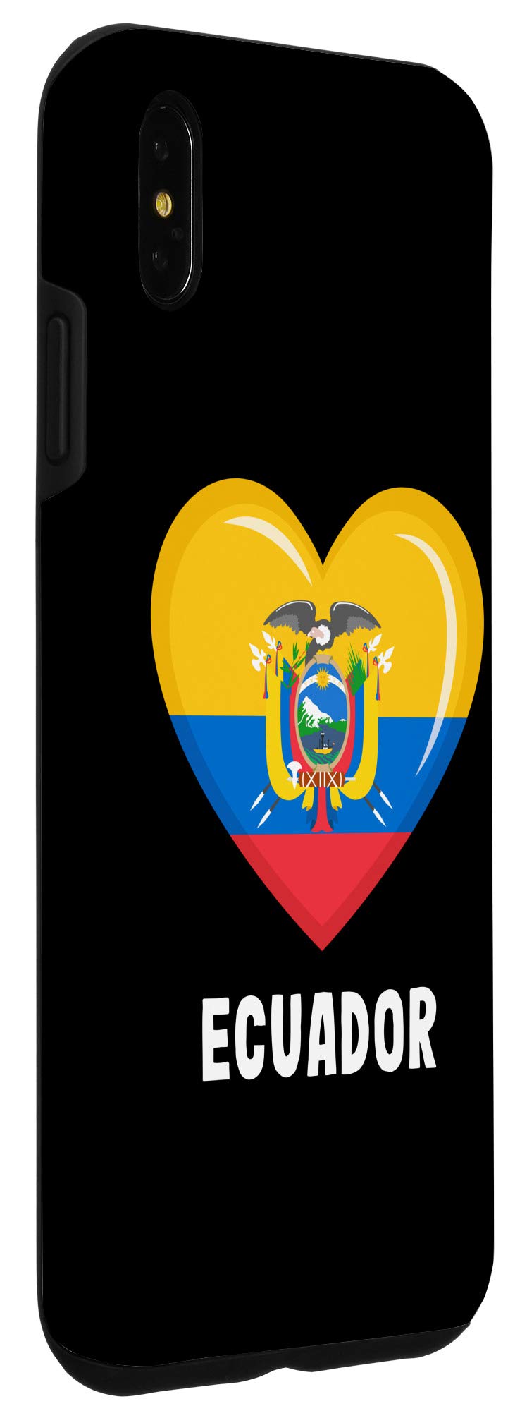 iPhone XS Max Case with Ecuador Flag Design - Premium Protective Cover for iPhone XS Max - Show Your Ecuadorian Pride | Perfect for Travel, Gifts & Daily Use