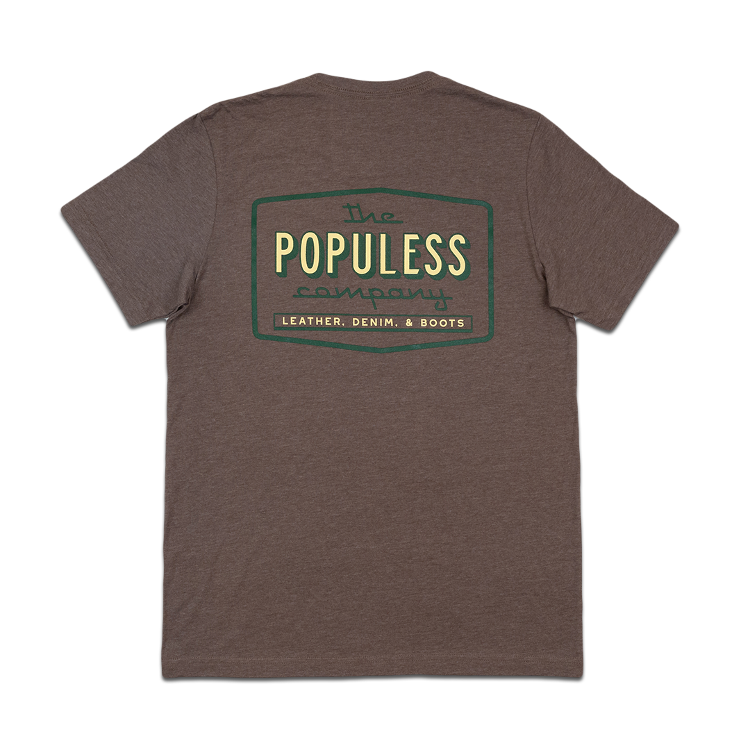 Rito Tee - Soft Cotton T-Shirt in Tawny Brown for Men | Casual & Comfortable Everyday Wear