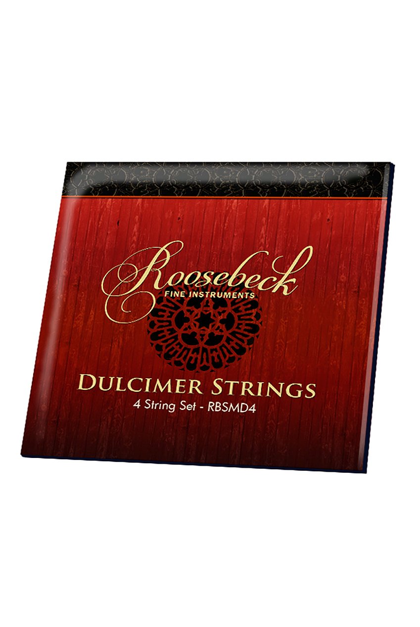 Roosebeck 4-String Mountain Dulcimer with Ball - Handcrafted Appalachian Folk Instrument for Beginners & Professionals - Perfect for Folk Music, Bluegrass & Home Performances