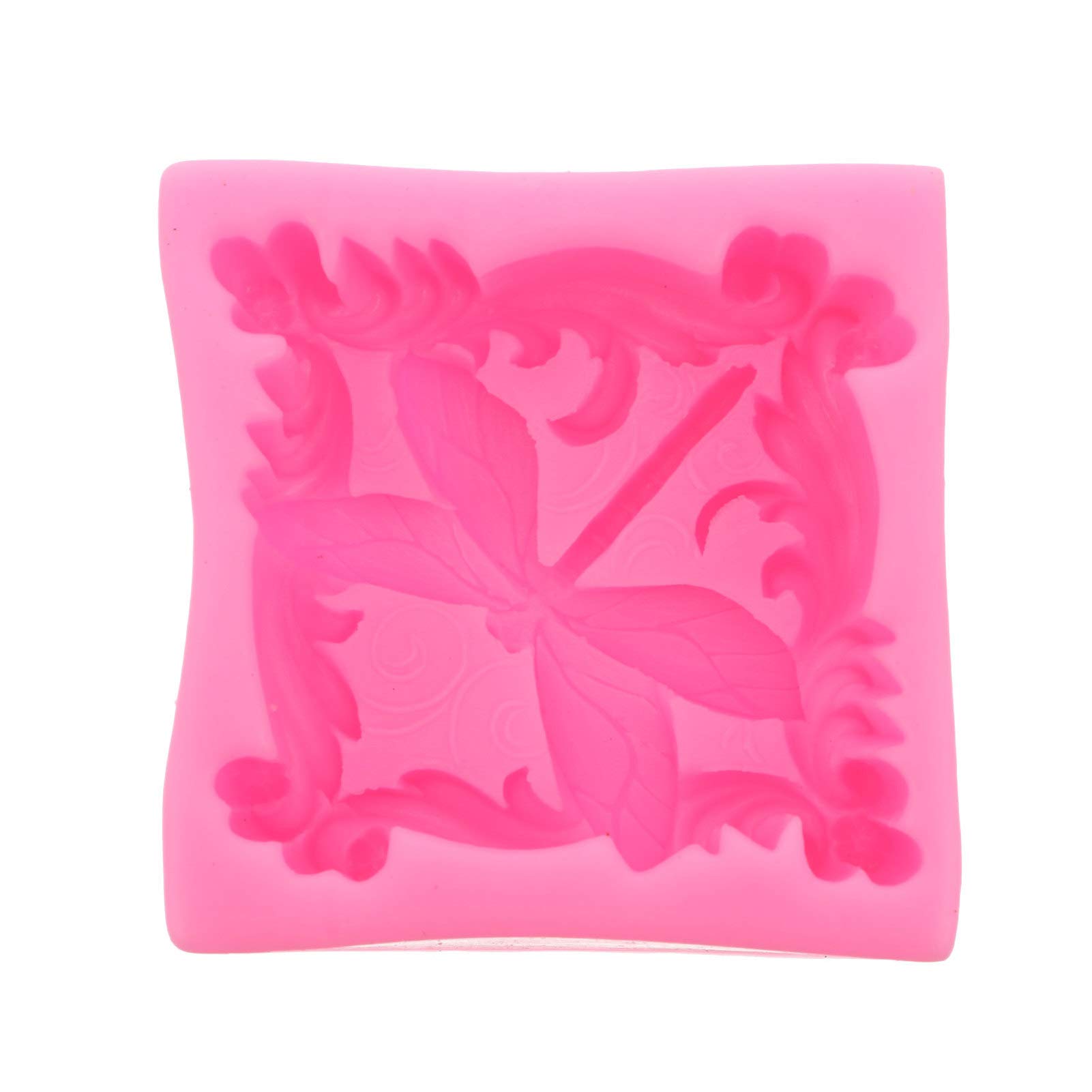Hemoton Silicone Chocolate Molds - Dragonfly Mini Cake Candy Fondant Mold for Baking, Soap Making & Candle Decorations | Perfect for DIY Desserts, Party Treats & Handmade Gifts